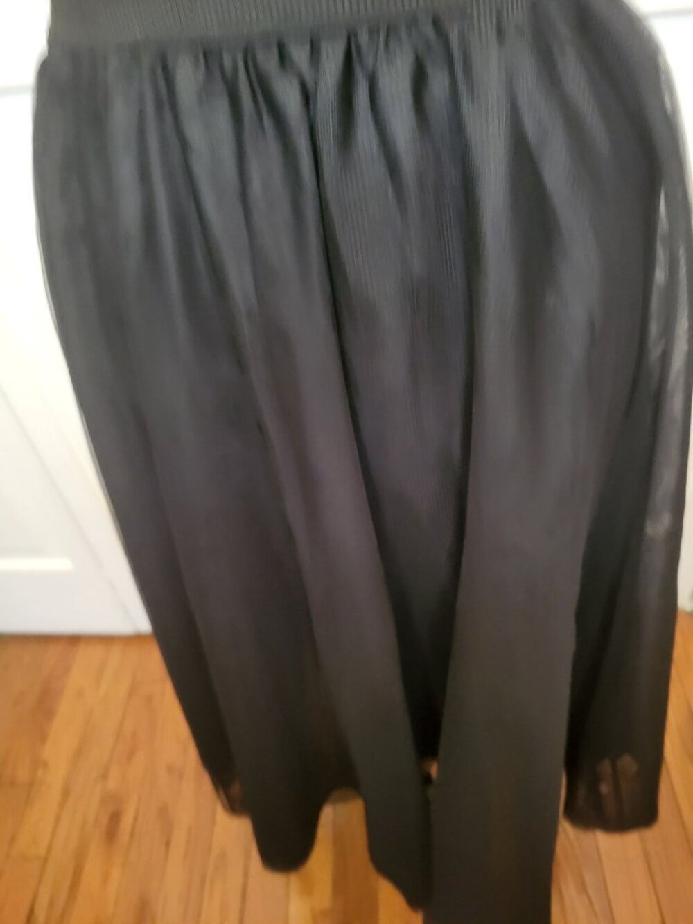 Signature Collection Black Tulle Full Skirt S Balletcore Whimsygoth Punk Fairy - Picture 6 of 7